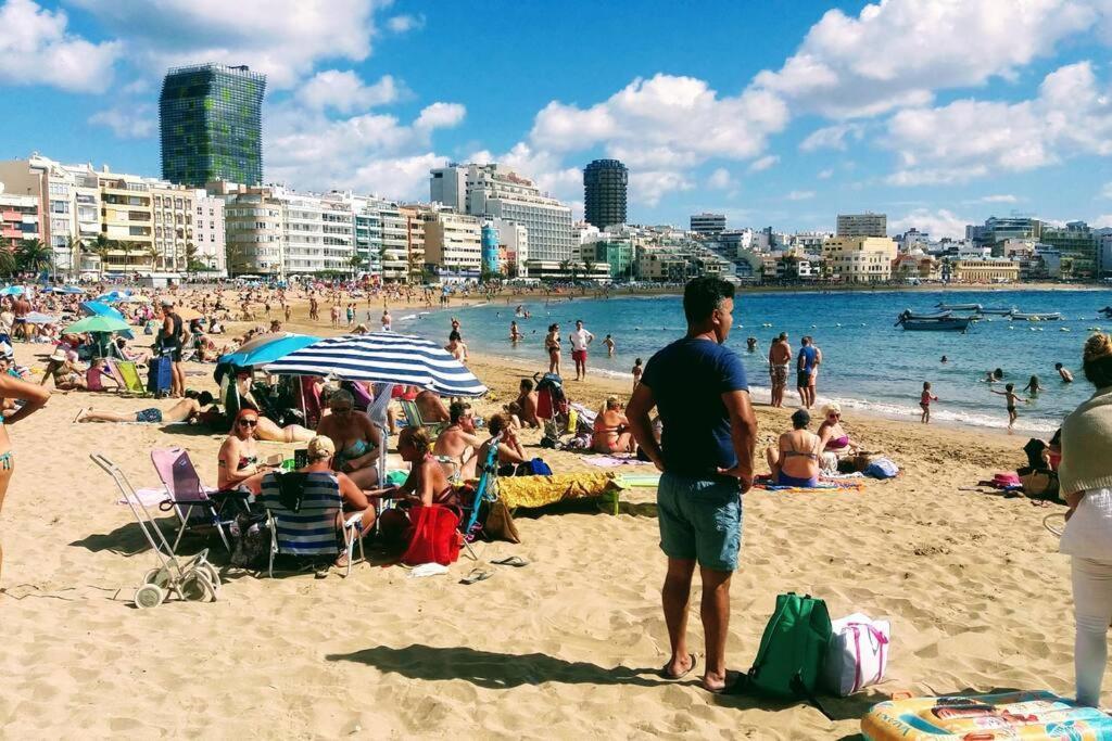 Sunny Apartment Near Las Canteras Beach Las Palmas de Gran Canaria Ngoại thất bức ảnh